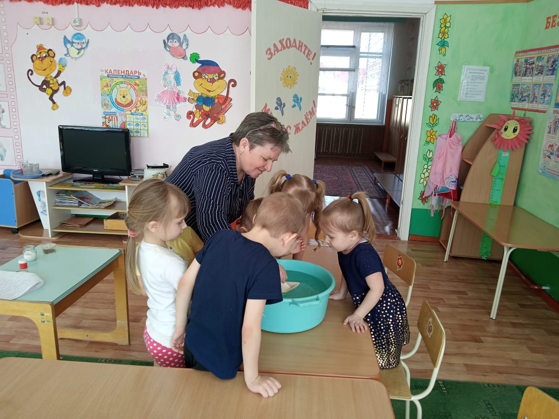 Экспериментальная деятельность в детском саду.