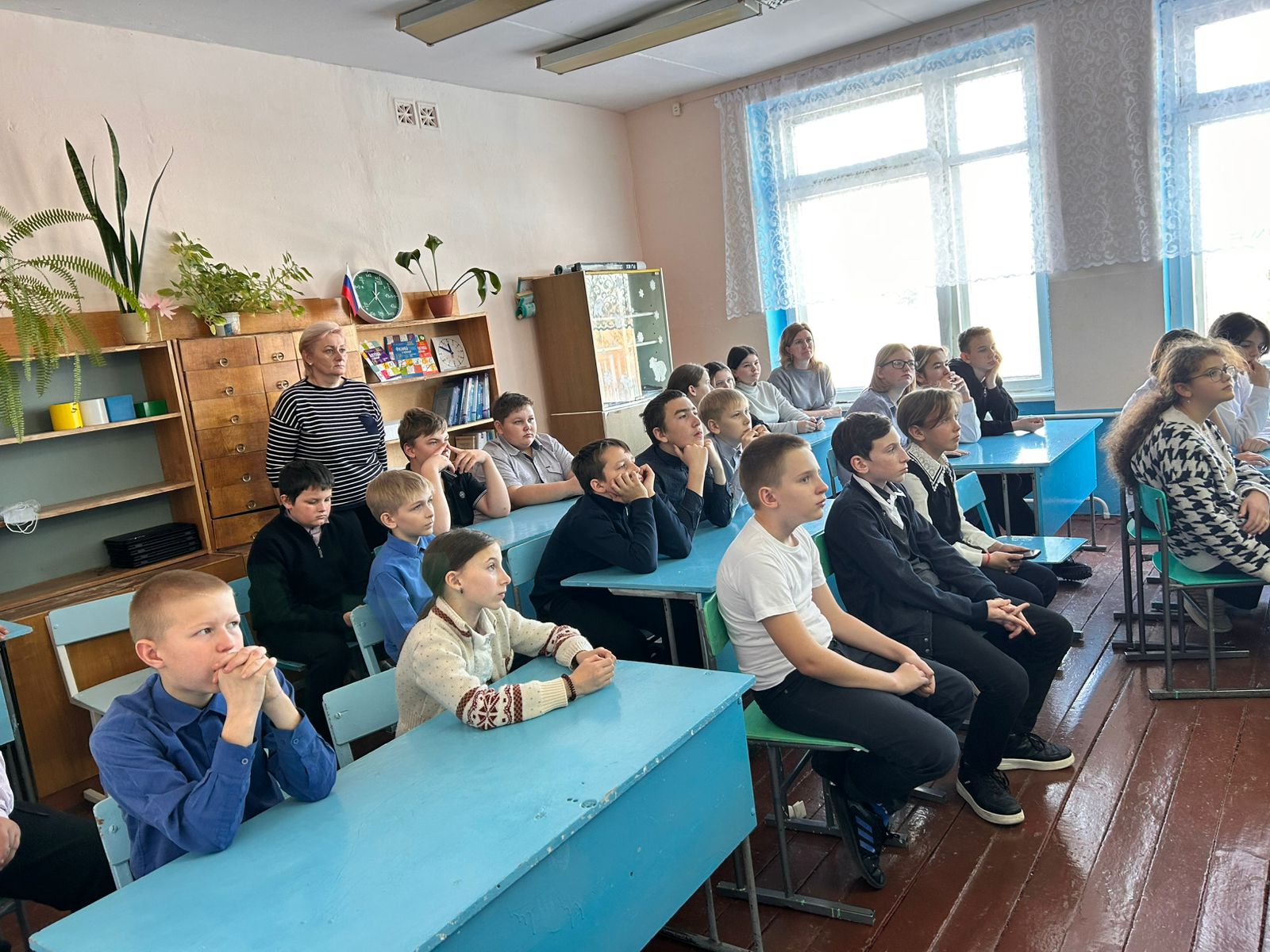 Всероссийский урок культуры безопасности был проведен для учеников 5-9 классов нашей школы..