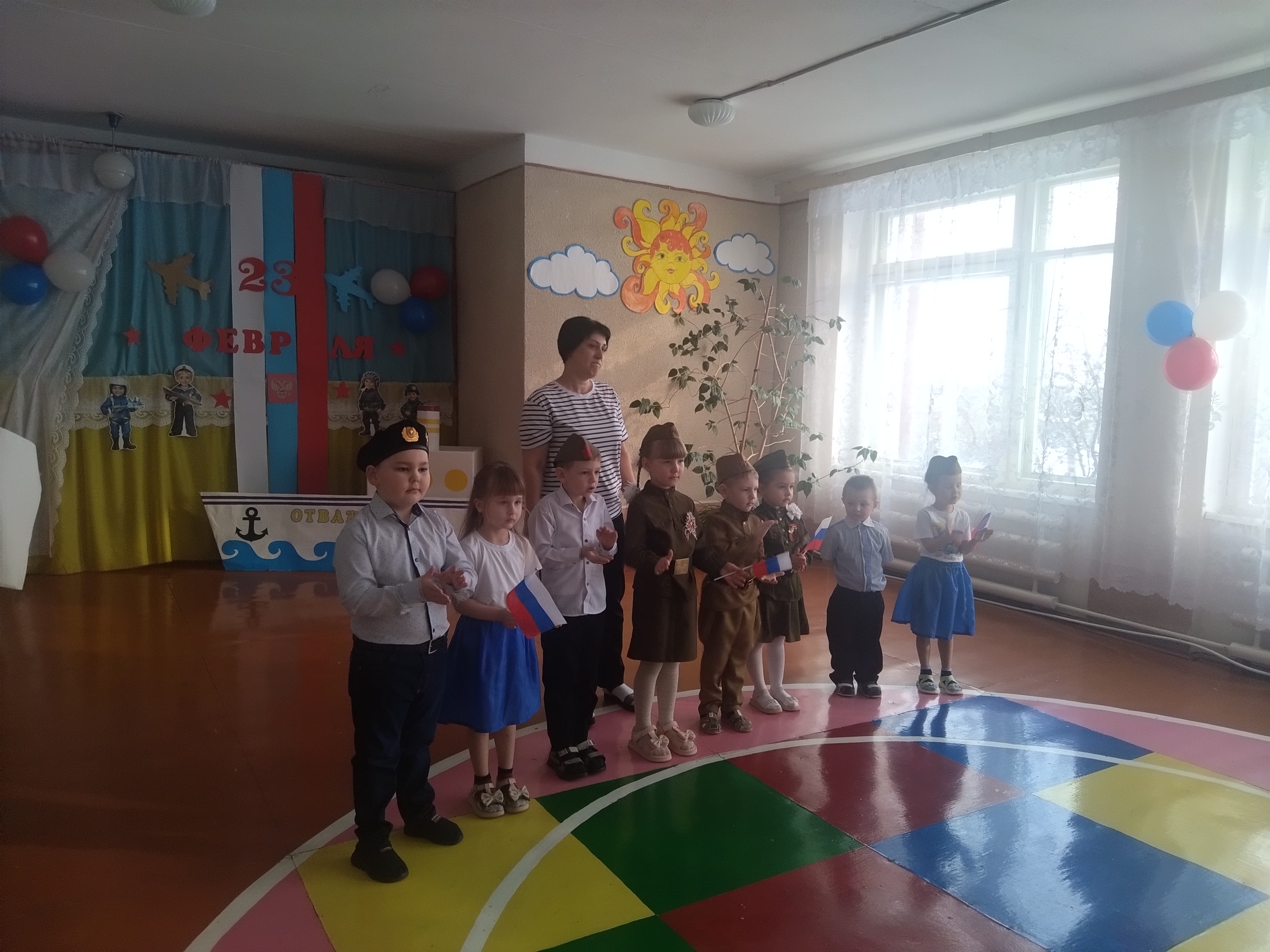 Праздник у дошкольников.